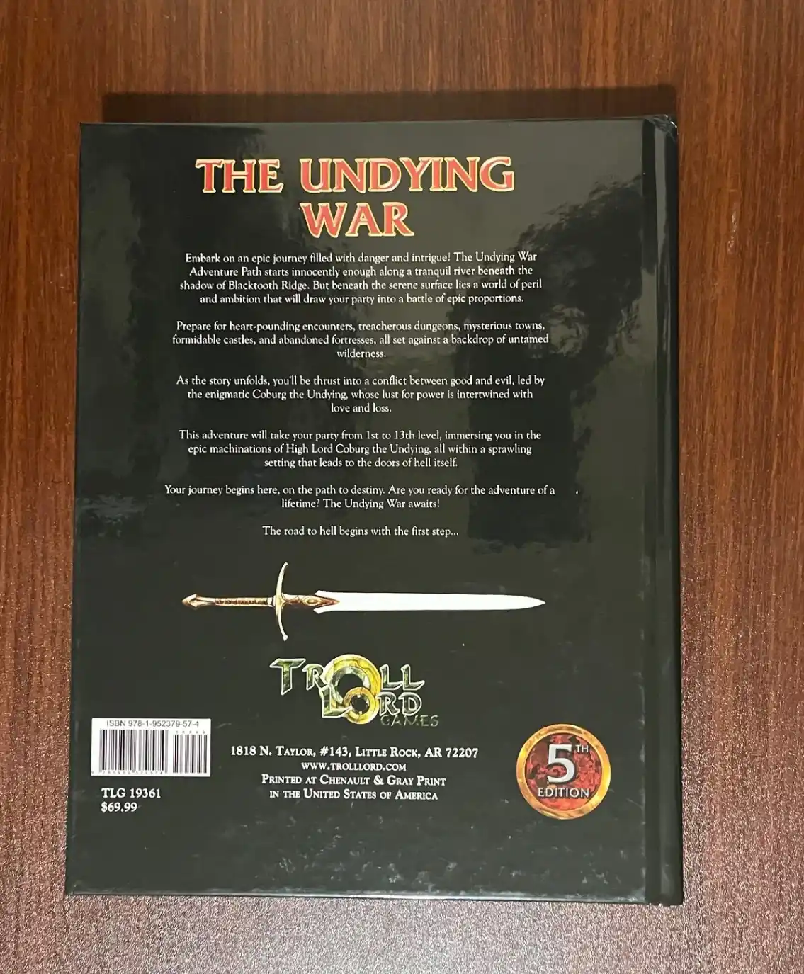 The Undying War 5E