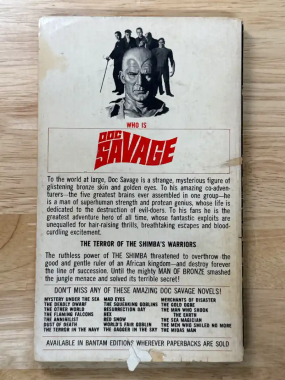 Doc Savage #47 Land of Long JuJu