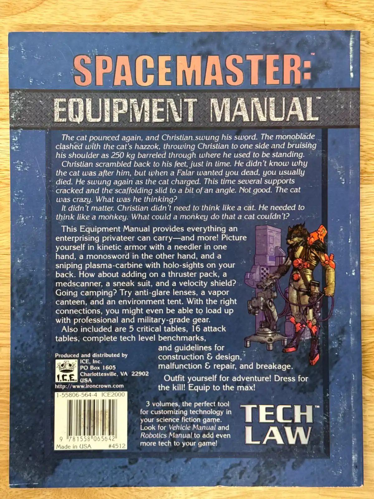 SPACEMASTER: EQUIPMENT MANUAL