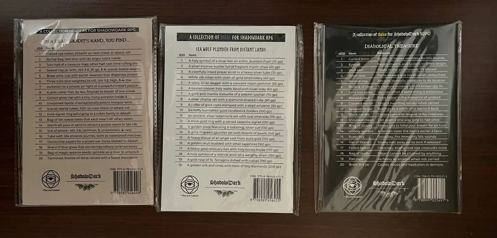 Cursed Scroll Shadowdark Zine #1-3