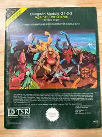 Against the Giants G 1-2-3 first print