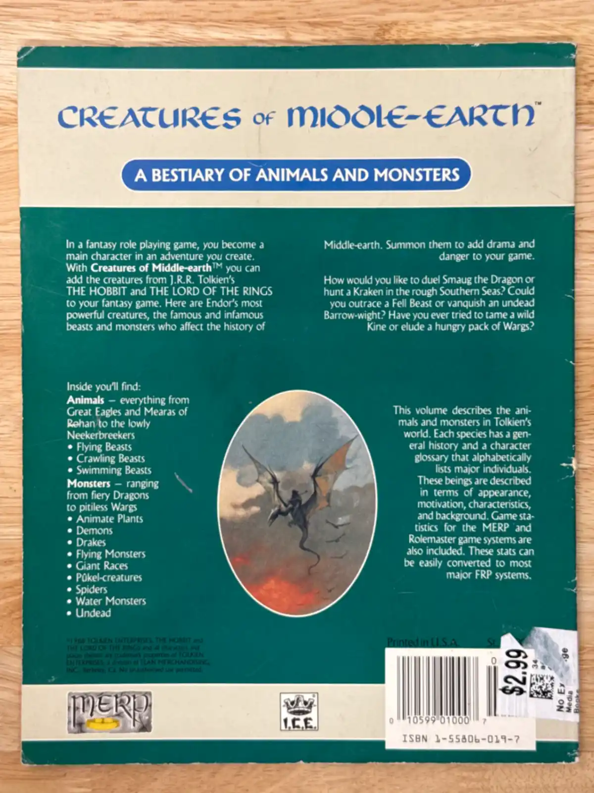 Creatures of Middle Earth