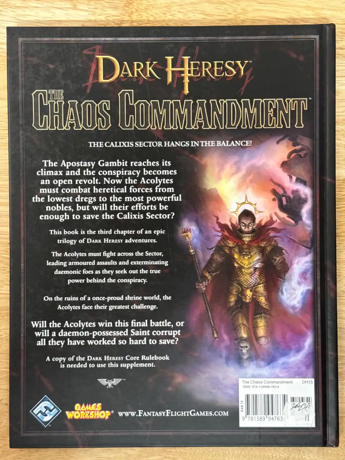 Dark Heresy: The Chaos Commandment