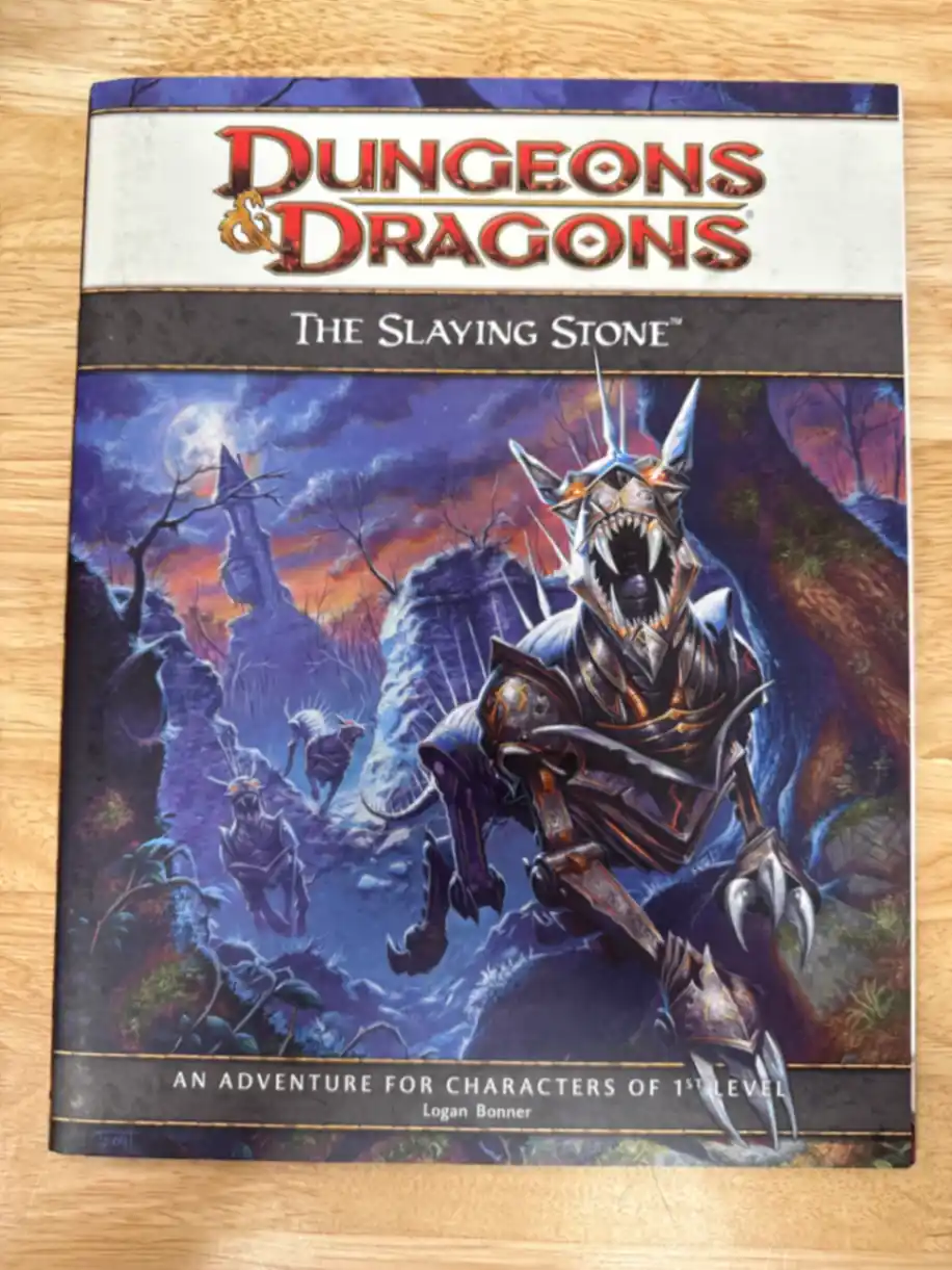 The Slaying Stone An Adventure For Characters Of 1st Level