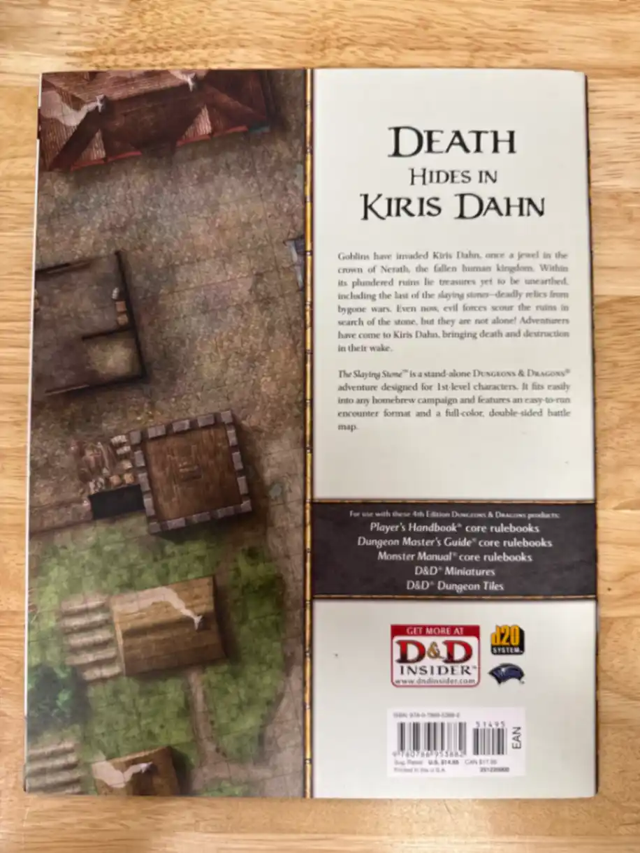 The Slaying Stone An Adventure For Characters Of 1st Level